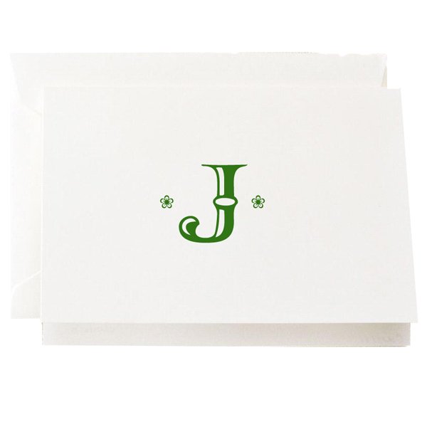 Crane and Company Initial Note Card