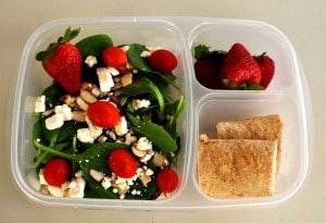 Spinach salad