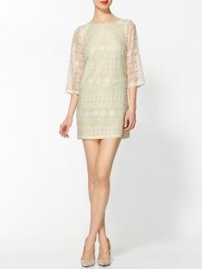 Ark & Co Mint Lace Shift