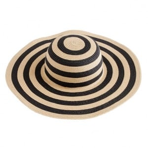 j crew straw hat