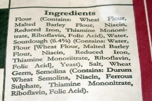 Recursive ingredient list