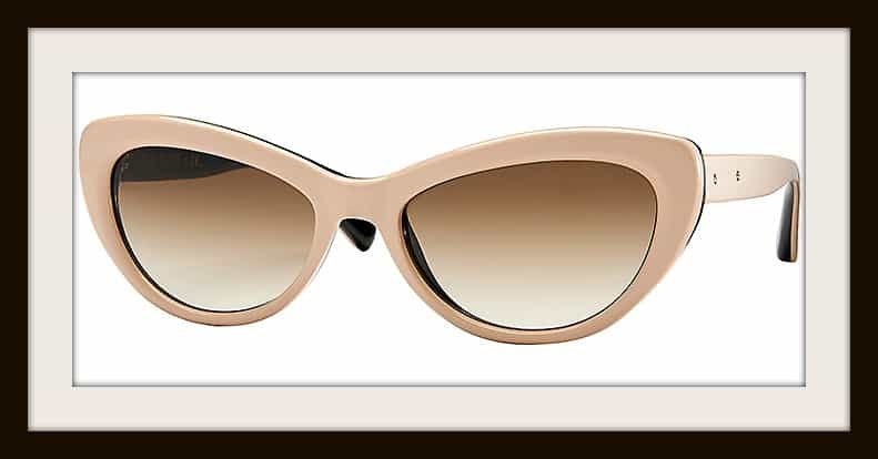 bobbi brown the kennedy sunglasses nude black