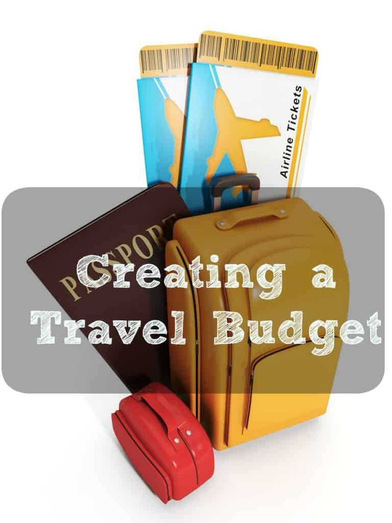 creating a travel budget