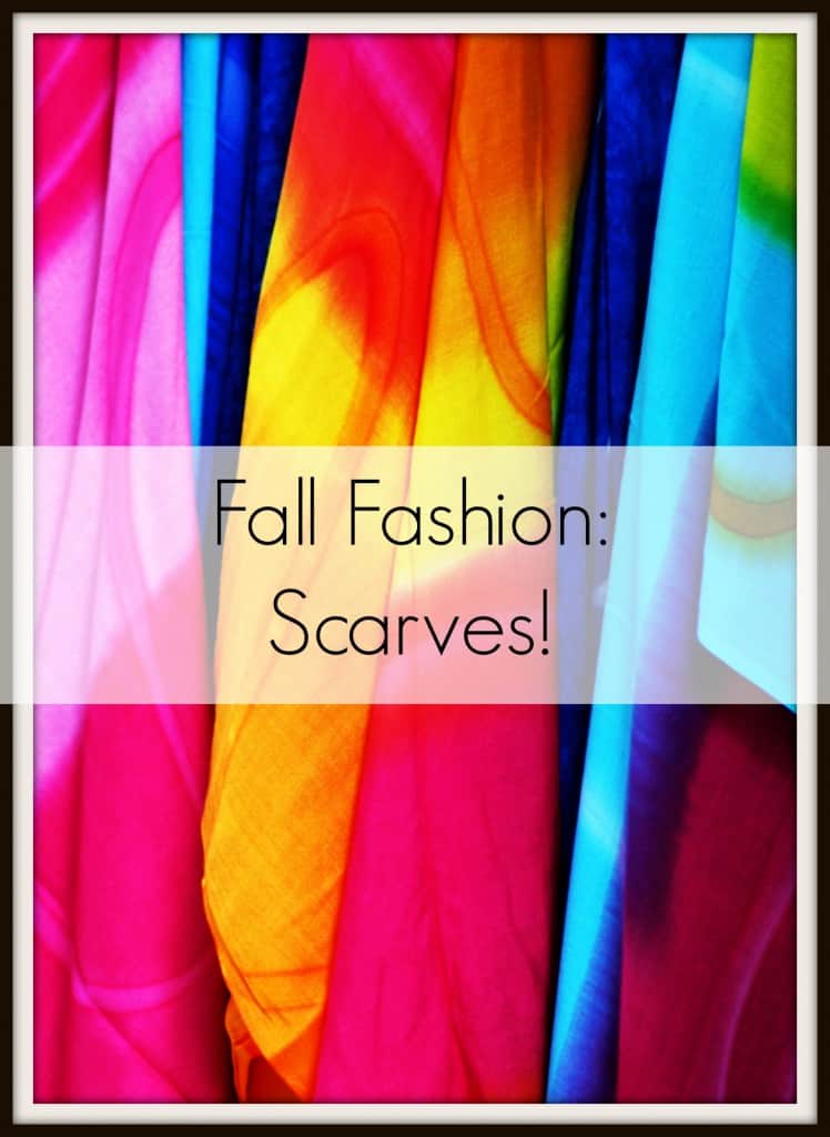 fall fashion scarves