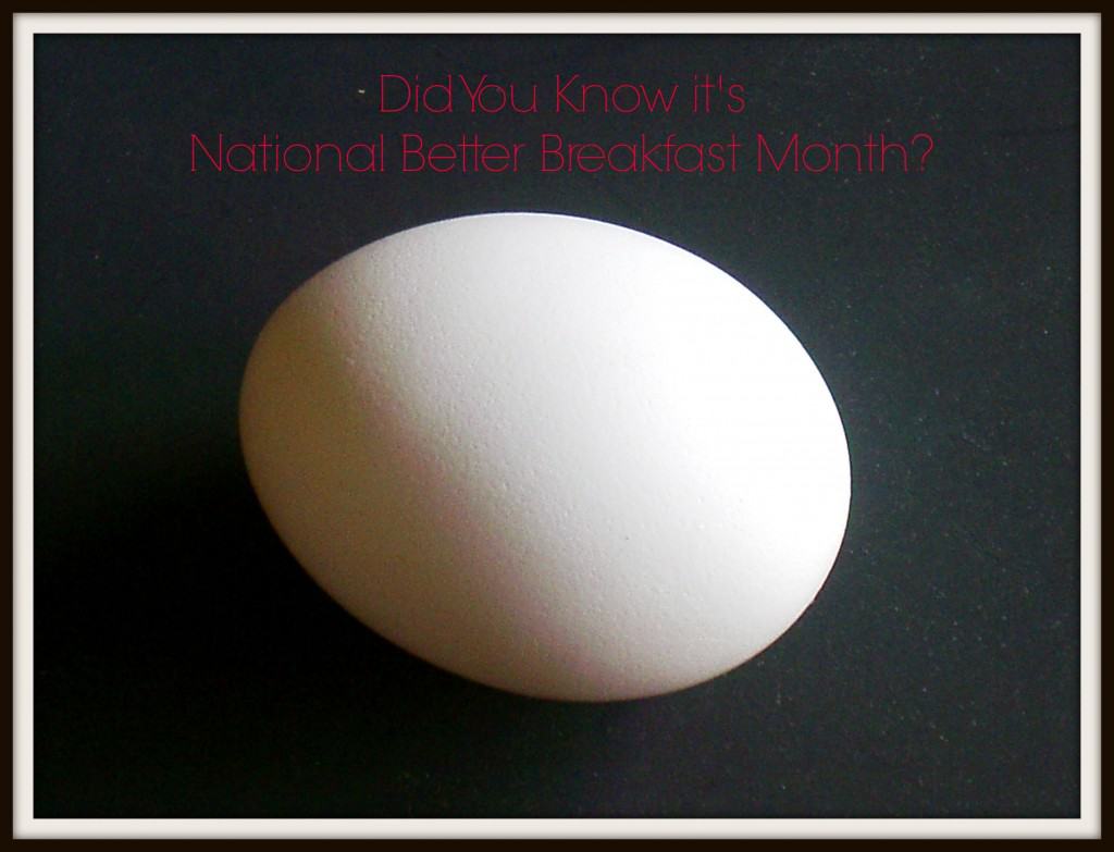 national better breakfast month