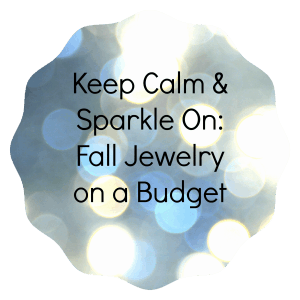 fall jewelry on a budget