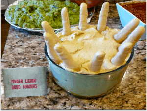 finger licking good hummus