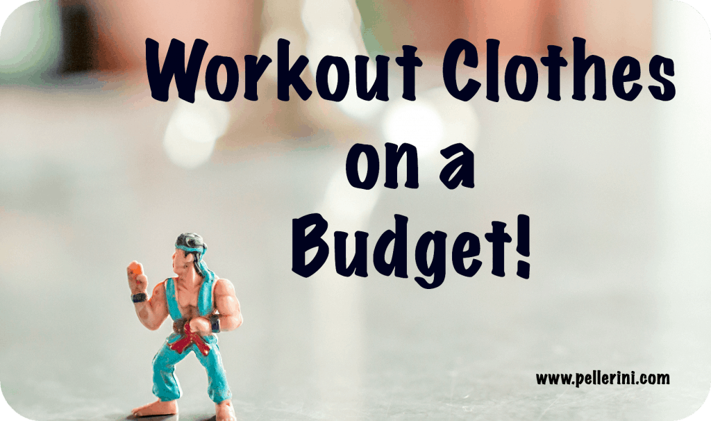 workout clothes on a budget