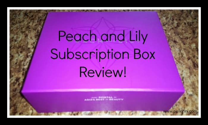 peach and lily subscription box review