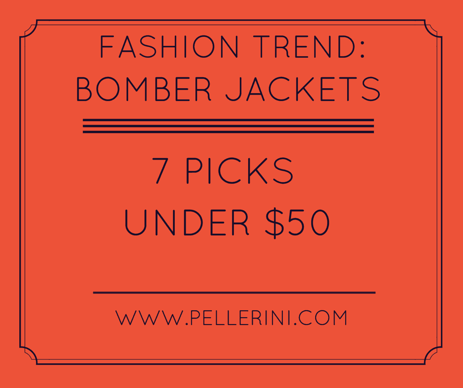 fashion trend bomber jackets