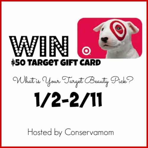 GIVEAWAY TIME – $50 Target Gift Card!