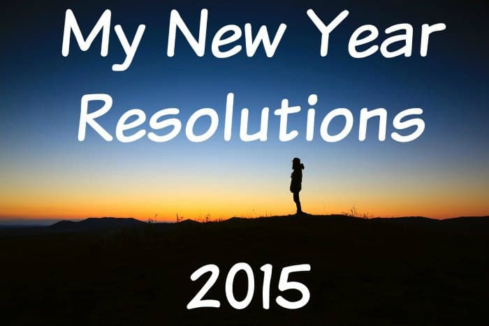 My New Year’s Resolutions