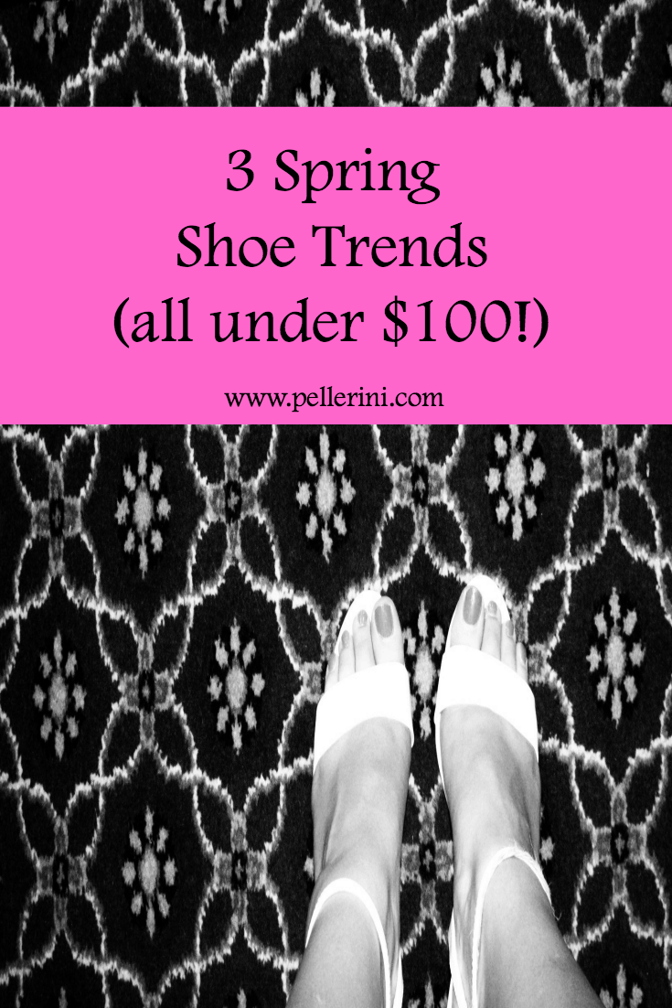 3 Spring Shoe Trends All Under 100