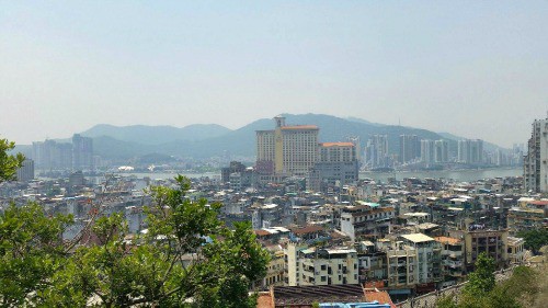 Macau view from Fort