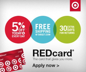 Target REDCard Banner