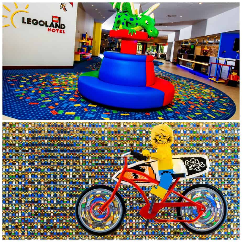 Lobby of Legoland Resort