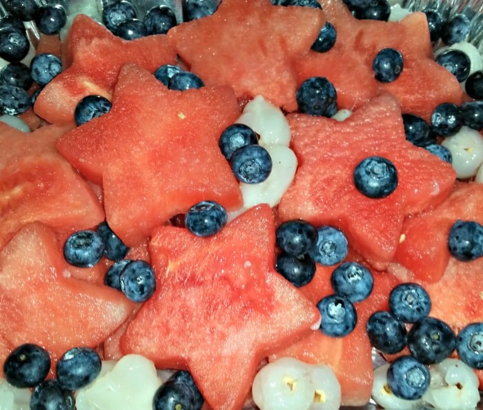 Final Product Patriotic Fruit Salad