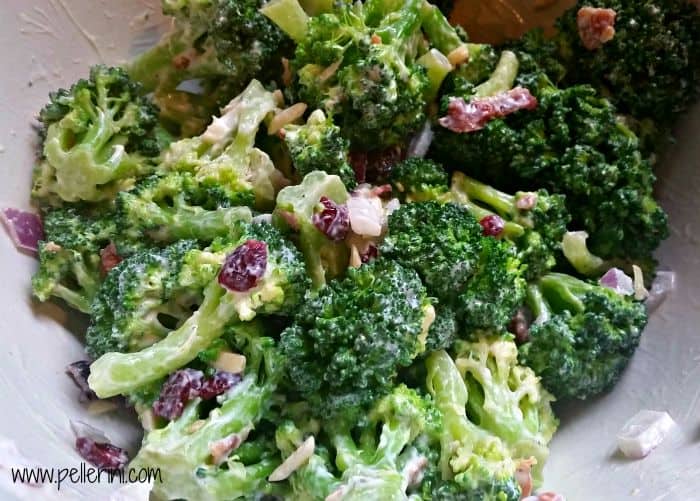 Final Product Broccoli Salad