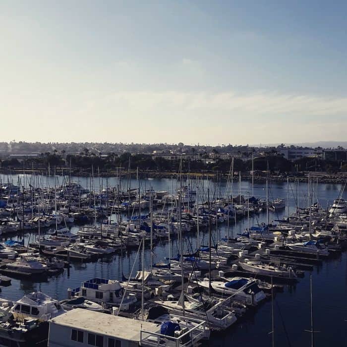 View from Hotel in San Diego