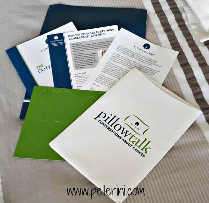 CancerCare Pillow Talk Package