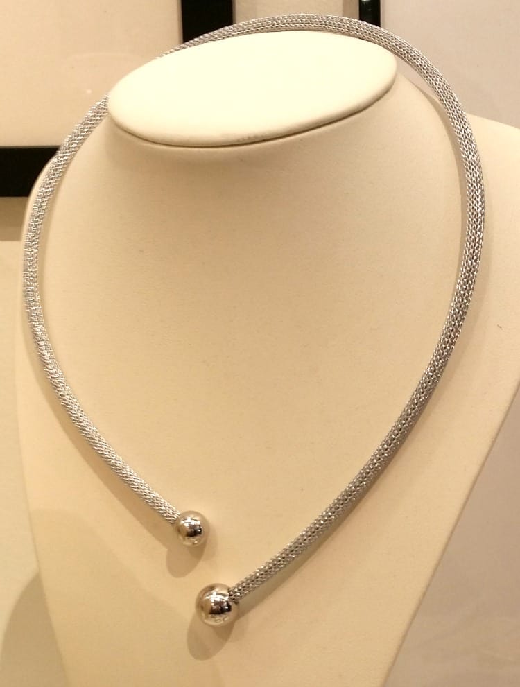 Idalia Baudo Jewelry Novo Mesh Necklace