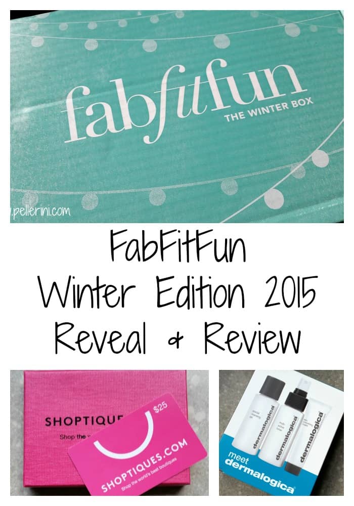 FabFitFun Winter Edition 2015 Reveal and Review