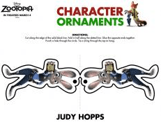 Zootopia Character Ornaments