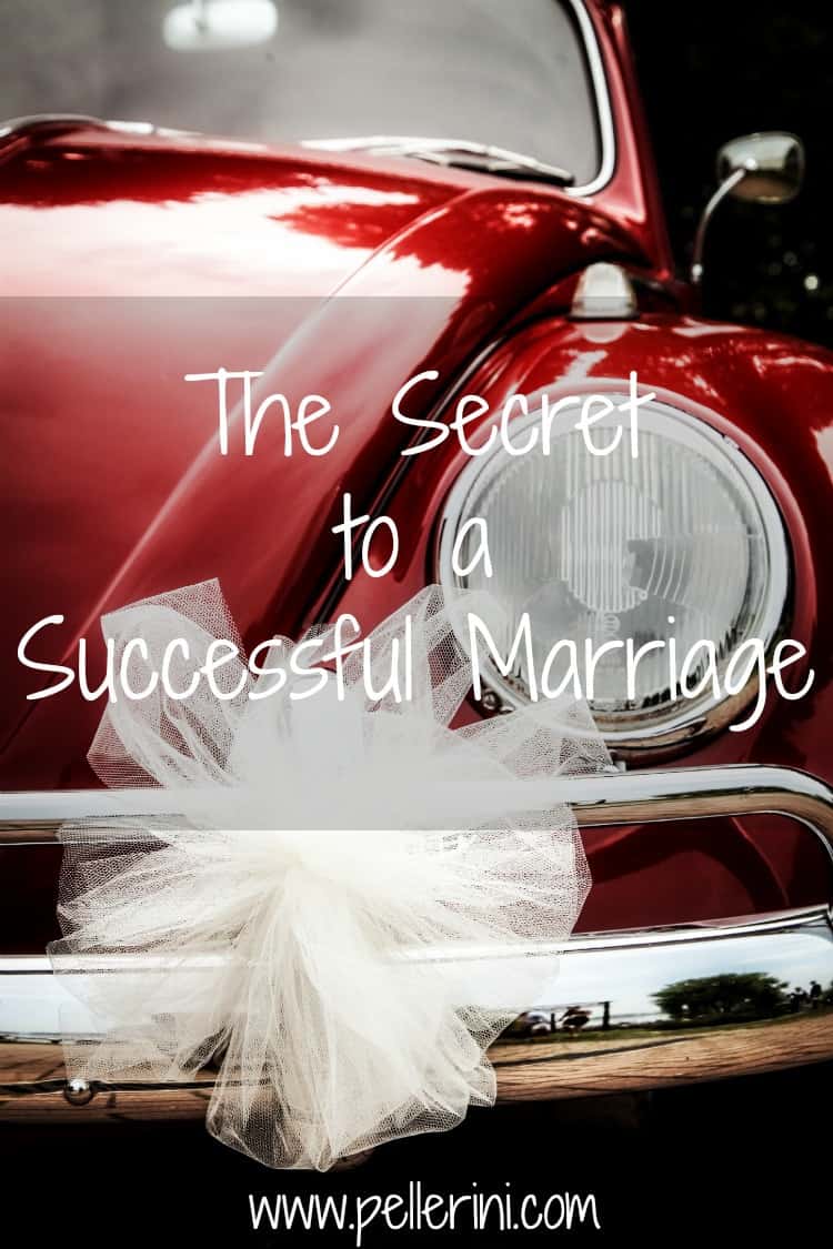 the secret to a successful marriage