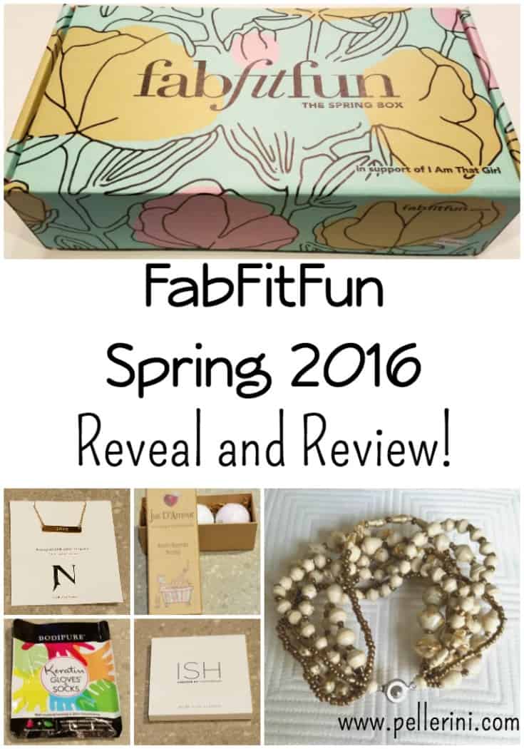 FabFitFun Spring 2016 Reveal and Review