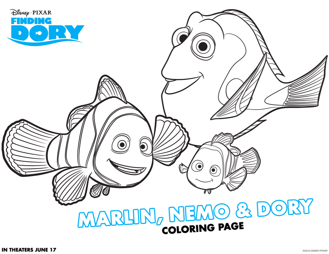 Finding Dory Fun For the Family – FREE Printables