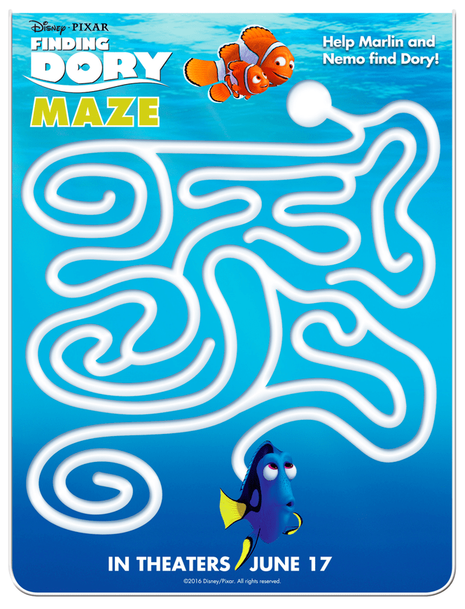Finding Dory Maze