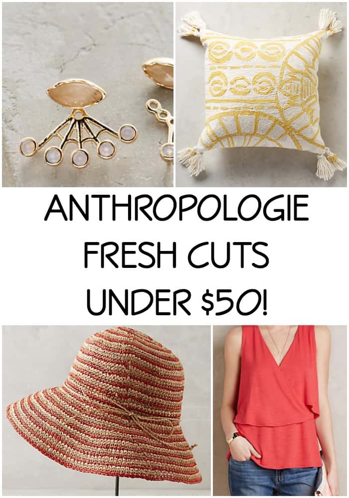 ANTHROPOLOGIE FRESH CUTS