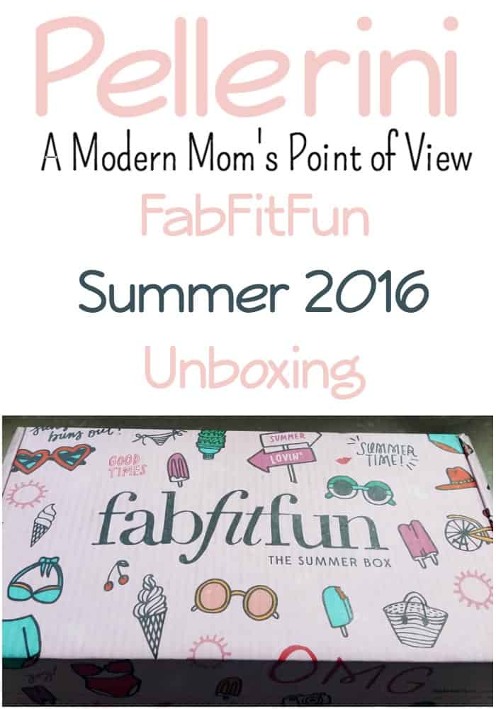 FabFitFun Summer 2016 Unboxing!