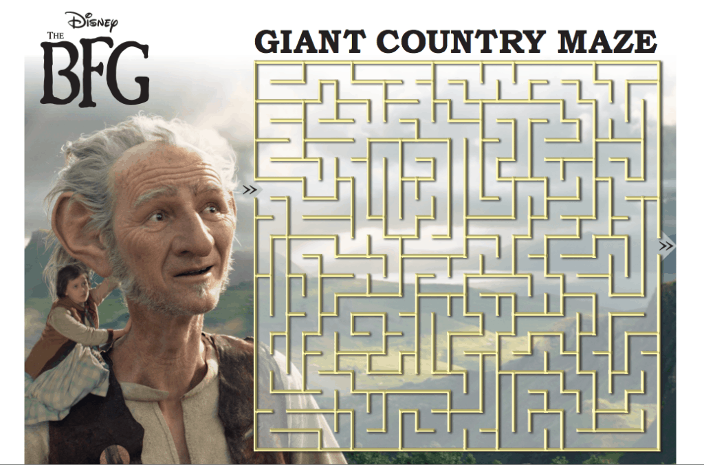 The BFG Maze