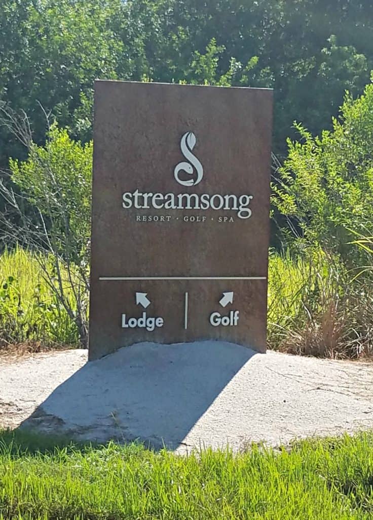 Streamsong Resort weekend Getaway Entrance Sign