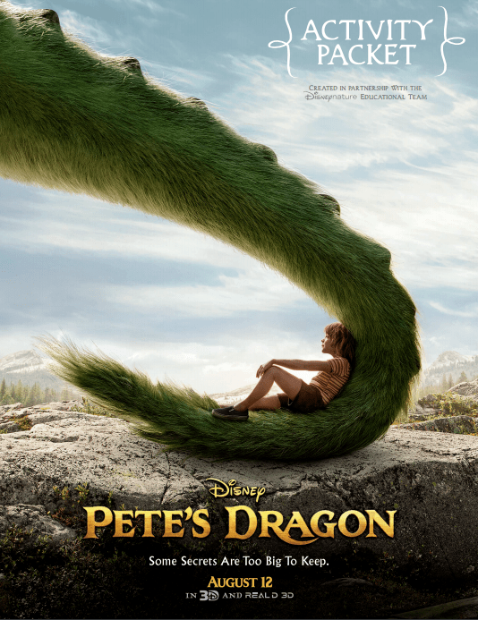 Pete’s Dragon FREE Family Fun Printables!