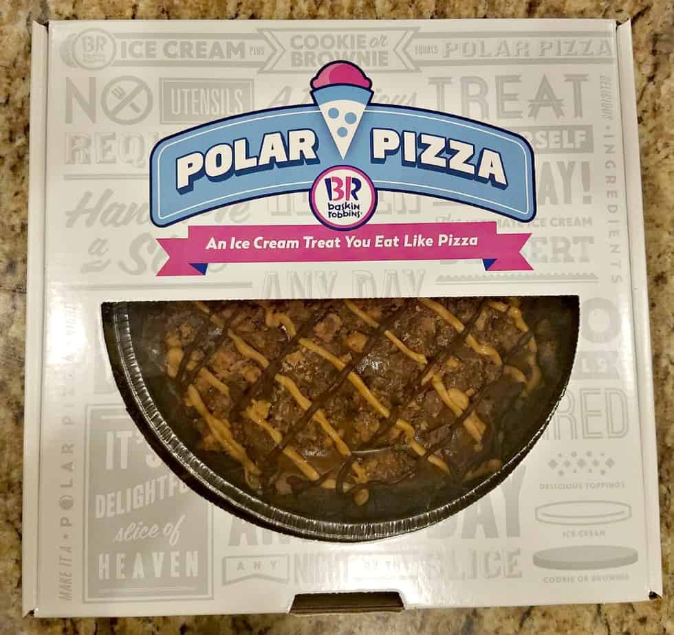 Baskin Robbins Sunday Funday Polar Pizza