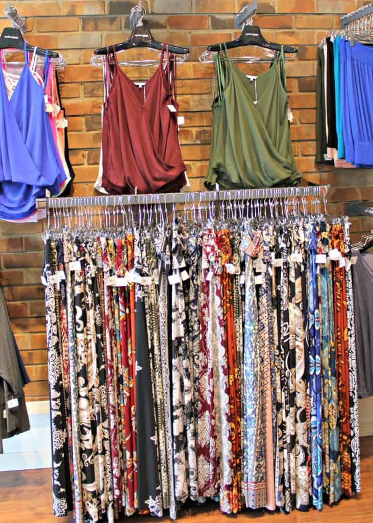 Apricot Lane Fall Fashion Palazzo Wall