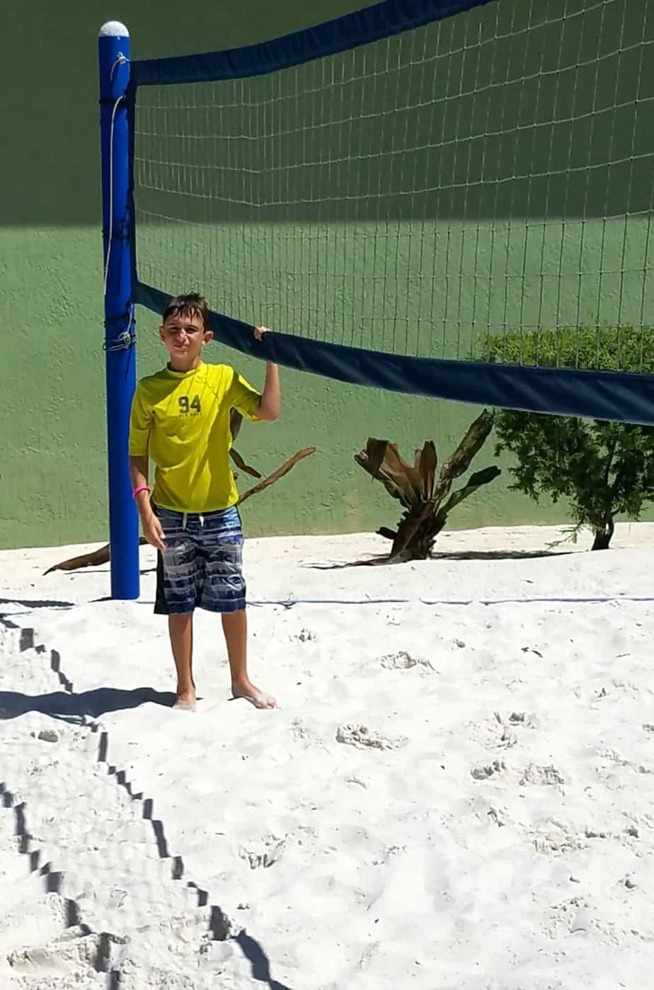 Hawks Cay Family Vacation Volleyball Court