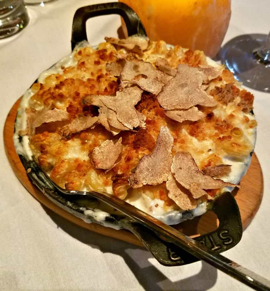 Seminole Casino Coconut Creek Black Truffle Macaroni and Cheese NYY Steak