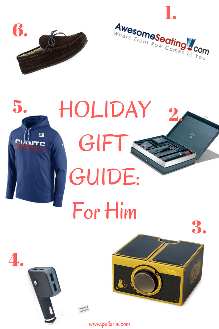 Holiday gift guide for him