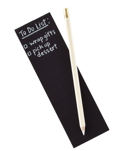 Chalkboard Pencil Set Unique Stocking Stuffer Ideas