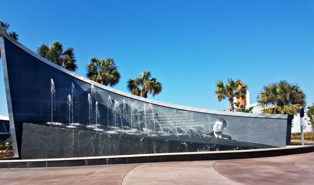 Kennedy Space Center Kennedy Fountain