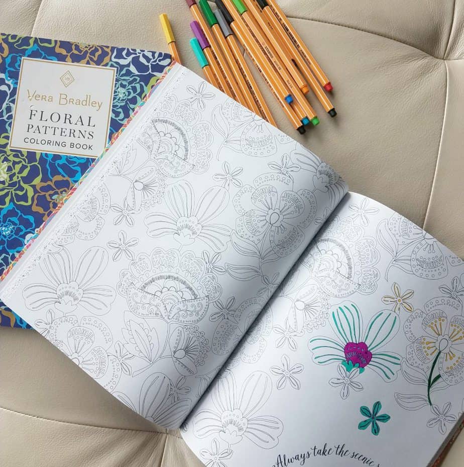 April Product Review Roundup Vera Bradley Coloring Books