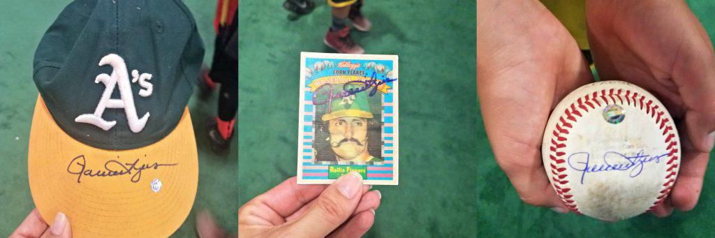 All Star FanFest Rollie Fingers Autographs