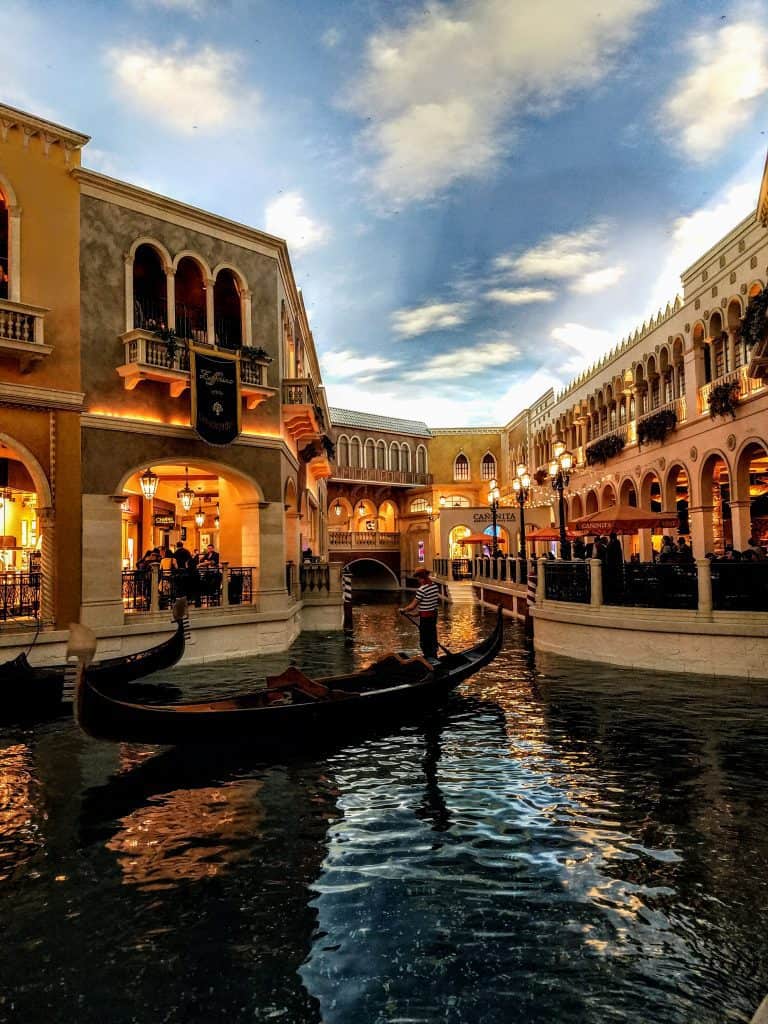 Venetian Interior Las Vegas