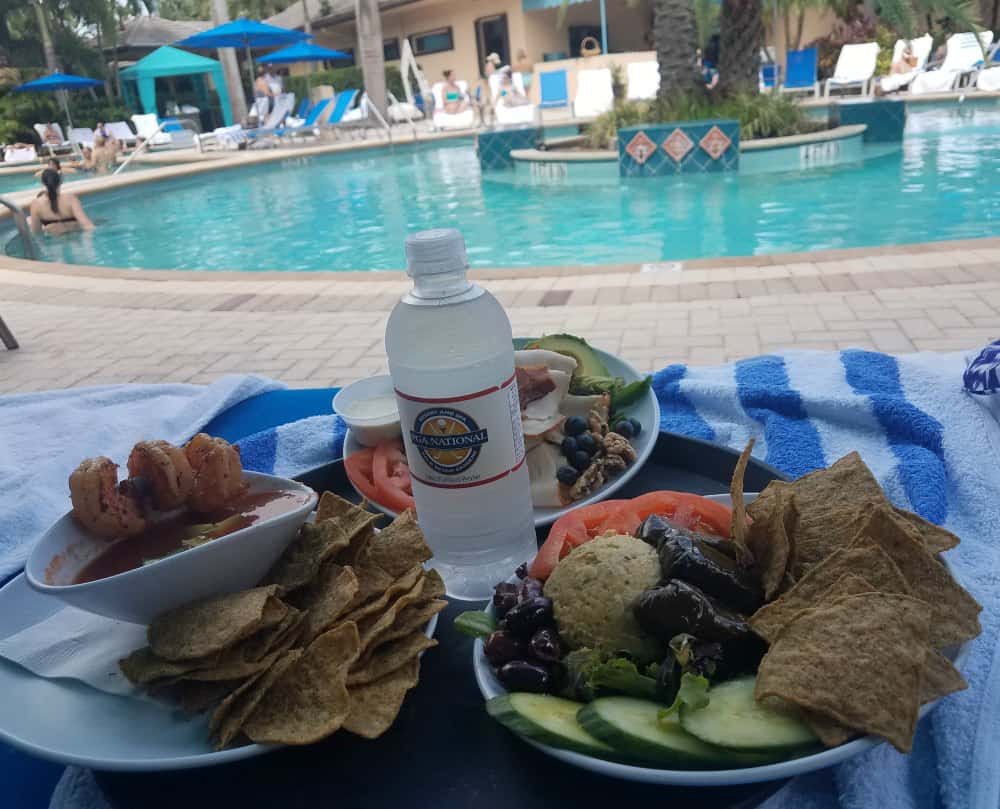 PGA National Resort and Spa Lunch Poolside