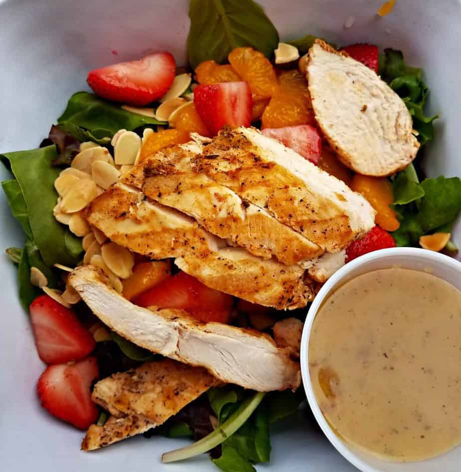 PGA National Resort and Spa Waves Cafe Salad with Chicken
