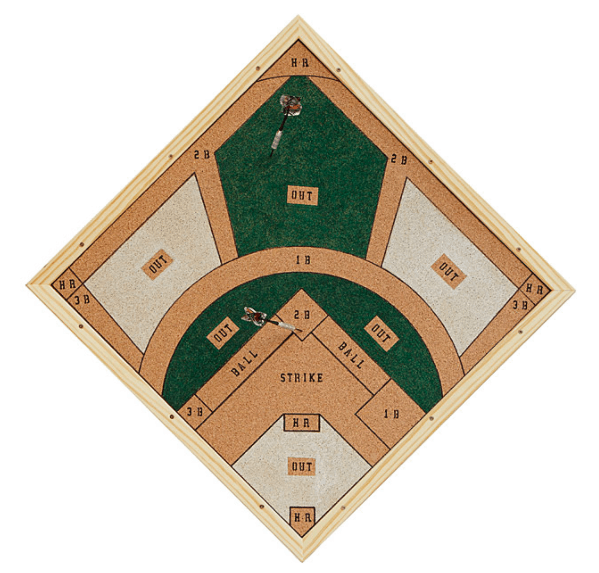 Gift Guide for the Sports Fan Baseball Dartboard Uncommon Goods