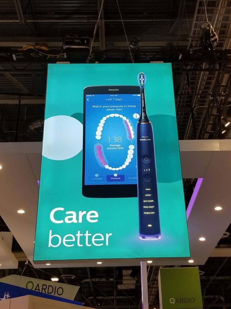 CES 2018 smart toothbrush